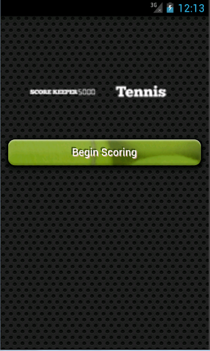 Tennis Scorer