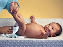 How to change a disposable diaper