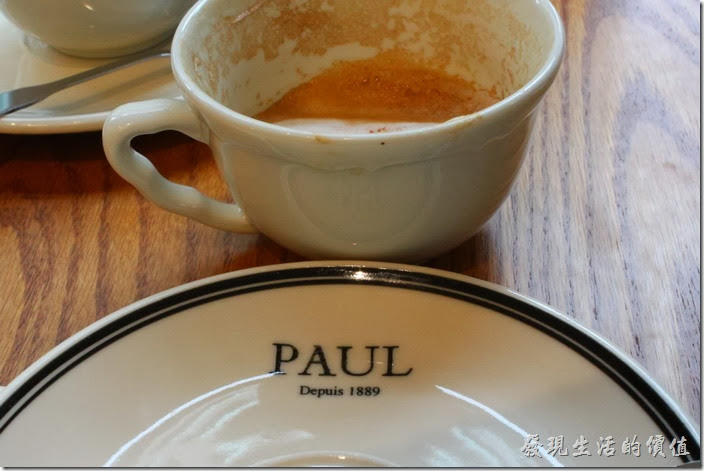 台北-PAUL早午餐。PAUL於西元1889起源於法國。