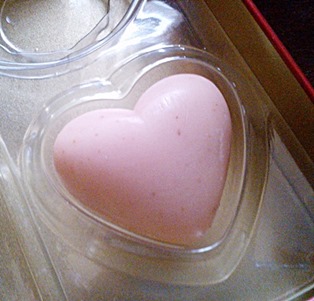 tbs heart cranberry soap, bitsandtreats