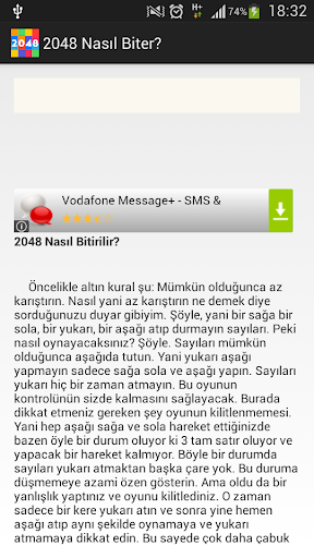 【免費程式庫與試用程式App】2048 Nasıl Bitirilir-APP點子