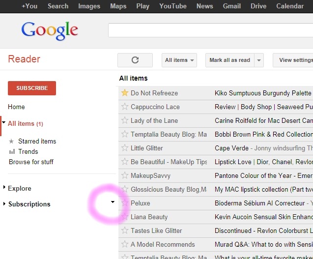 01 -google reader how to fix untitled subscriptions