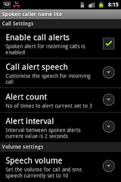 Talking Caller ID poster 1