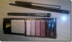 products used - brown smokey eyes with winged liner
