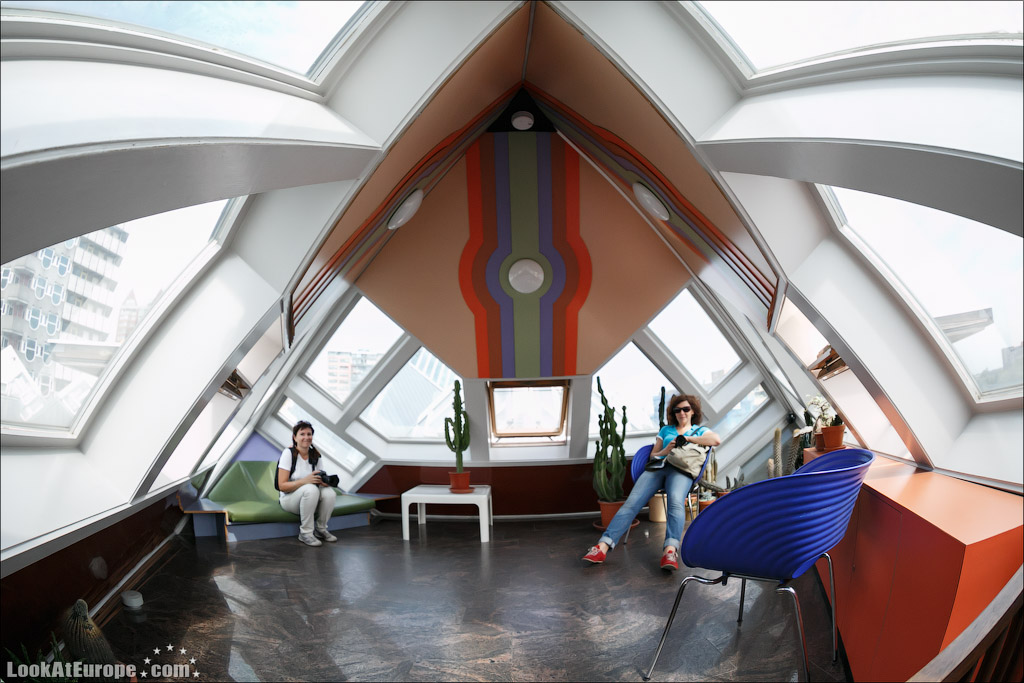 LookAtEurope.com - Кубические дома в Роттердаме | Holland, Kubuswoningen in Rotterdam
