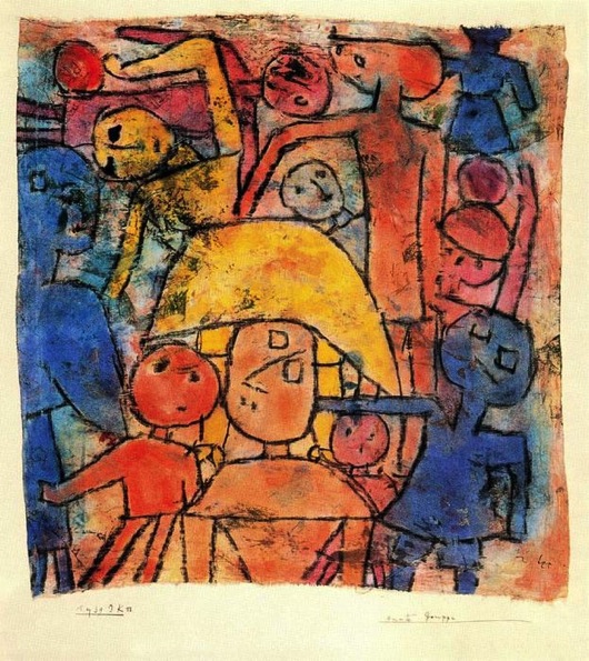 Paul Klee Colourful Group