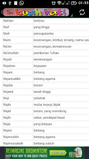 Nama Terindah Buat Cahaya Mata