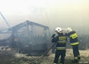 IS_Pożar w Bazie Biwakowo-Szkoleniowej Ratowników Górskich w Lgotce(2)