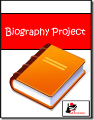 Biography project for elementary age students from Raki's Rad Resources