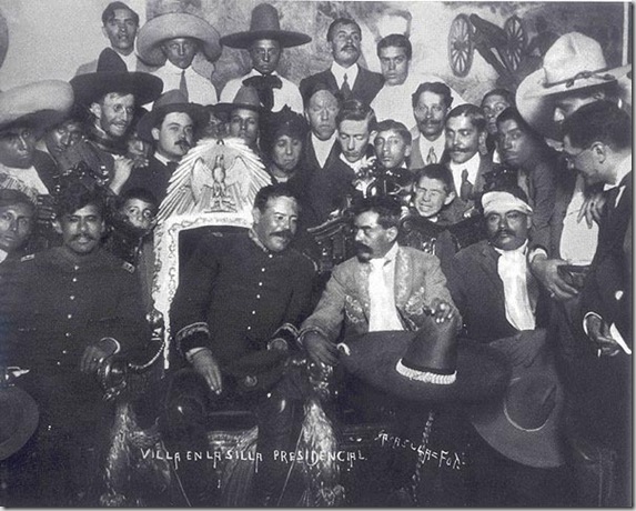 Francisco Pancho Villa and Emiliano Zapata - Dec. 6, 1914