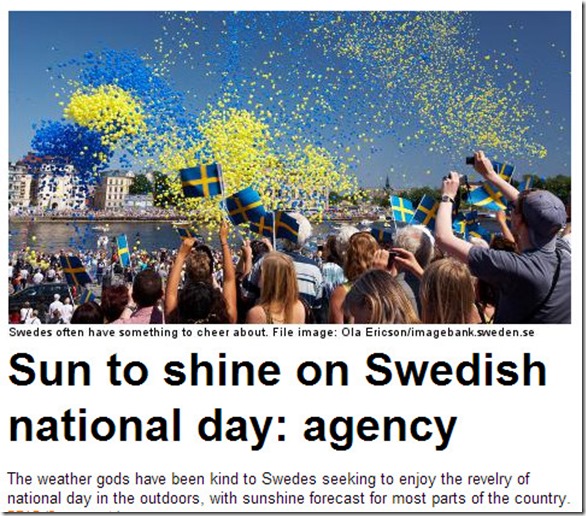 swedish national day