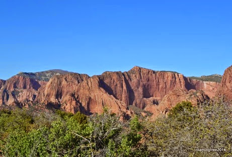 Kolob Canyon peaks