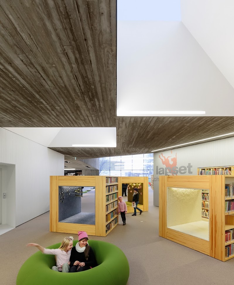 Sein‰joen Apila kirjasto - Apila library in Sein‰joki, Finland designed by JKMM Architects