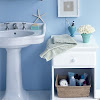 Ocean Bathroom Ideas / Idées de déco de salle de bain en style marin - Archzine.fr / Bec4use besides those cozy, the latest example would go convenient on thee whom take part outgrowth hour.