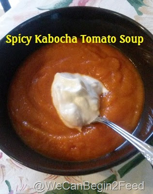 Spicy Kabocha Tomato Soup