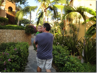 3.  Knox and Daddy walking