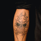 skull - Leg Tattoos Designs