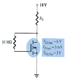 MCQs in DC Biasing – FETs Fig. 16 MCQs in DC Biasing – FETs Fig. 16