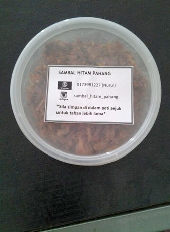 Sambal hitam 2