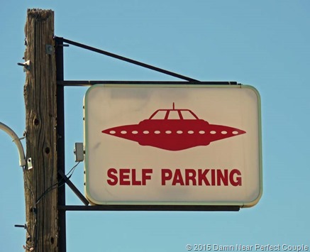 Self Parking Sign