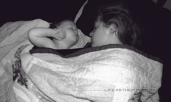 our life in black and white - life as their mom
