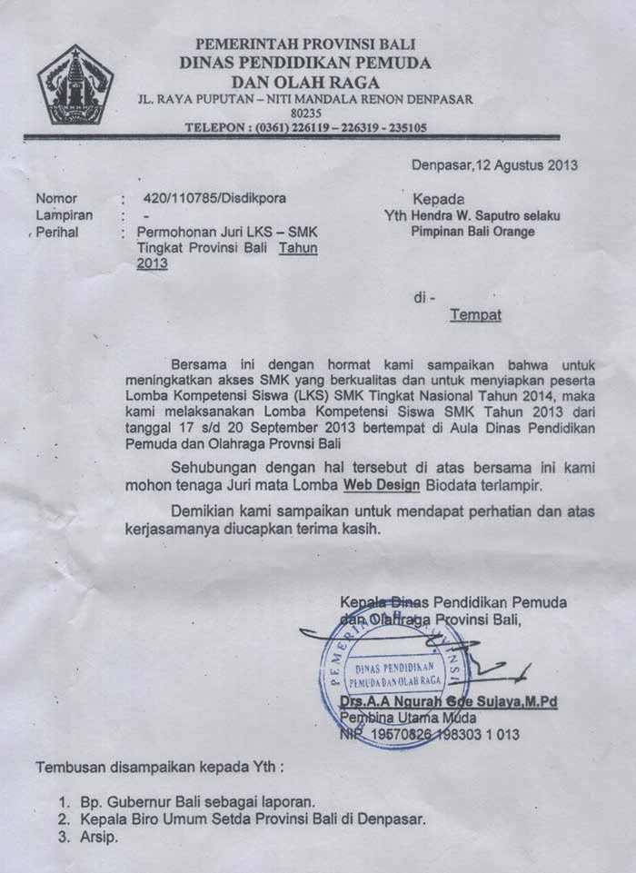 46+ Contoh Undangan Juri Lomba Gratis Terbaru