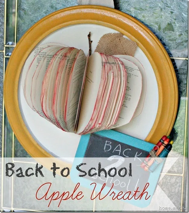home.made. Back to School Apple Wreath_thumb[2]