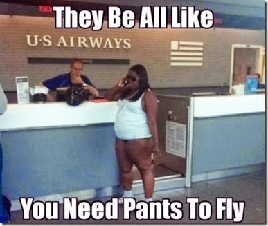 Pants on a Plane