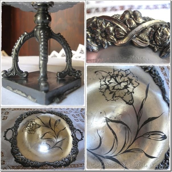 CONFESSIONS OF A PLATE ADDICT Using Vintage Silver in Country French Décor