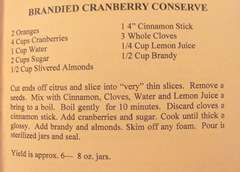 Cape Cod Columbus weekend 2012..Sat. Green Brier Jam Kitchen brandied cranberry conserve recipe