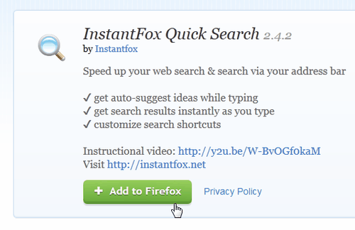 friefox instantfox search-01