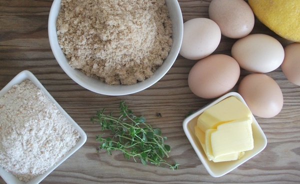 bolo de limão com farinha de trigo integral