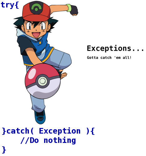 Pokemon Exceptions Pokemon Exceptions
