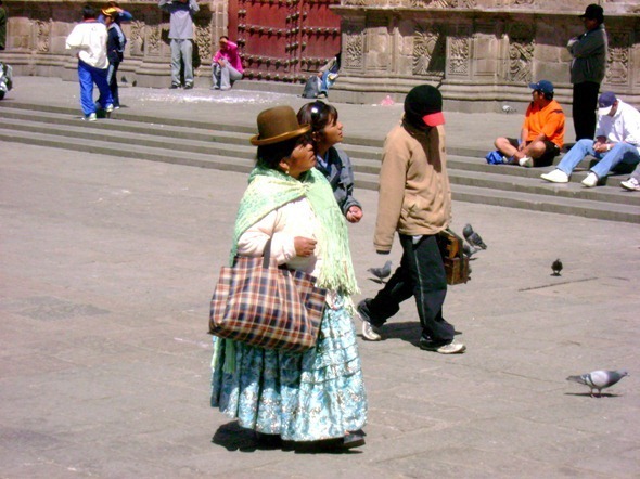Chola em La Paz