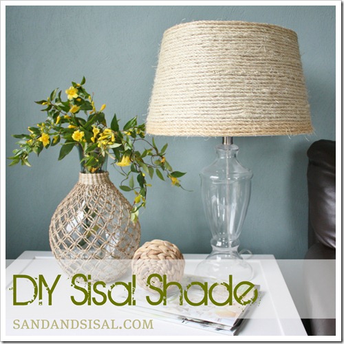 DIY Sisal Shade