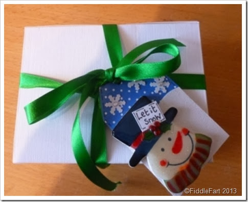 Boxed Elizabeth Shaw Mints. Christmas gift
