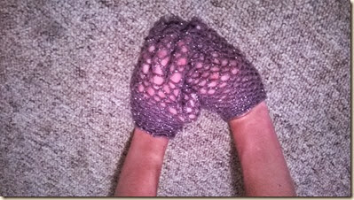 purple sparkly gloves 1