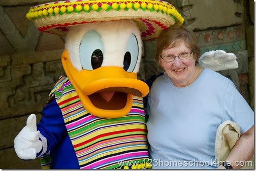 charactesr are for grandparents too at Disney World charactesr are for grandparents too at Disney World