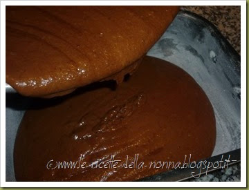 Brownies vegan al cacao con composta di pera e mela (4)