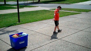 storage tub to rolling cart