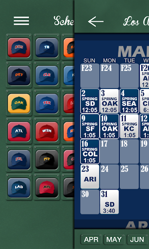 Baseball Pocket Schedule - MLB