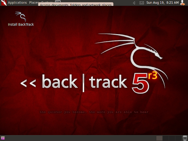 Installing backtrack 5 R3 Installing backtrack 5 R3