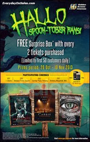 GSC Halloween Promotion 2013 Malaysia Deals Offer Shopping EverydayOnSales