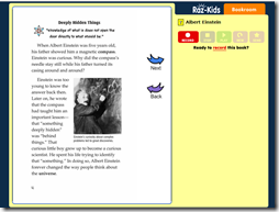Using online stories in the classroom as a computer and literacy center - or as homework assignment. - Raz Kids