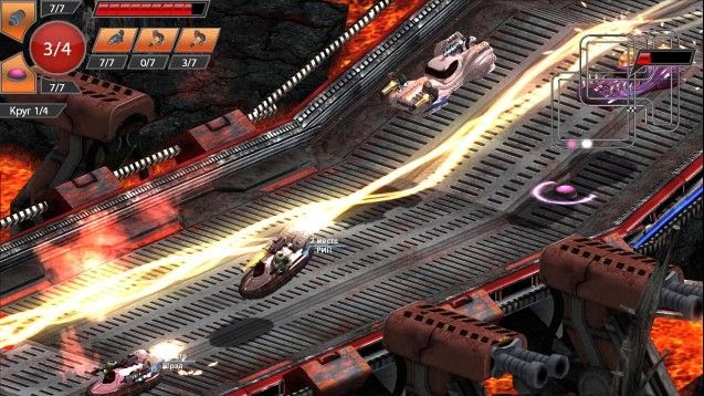 Indie Retro News Motor Rock Top Down Action Racer With Rock