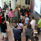 Briefing time for plantation excursion