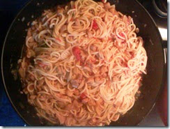 Spaghetti cu ciuperti pleurotus