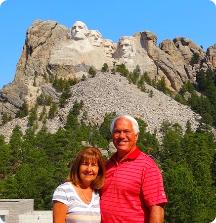 us at Mt. Rushmore