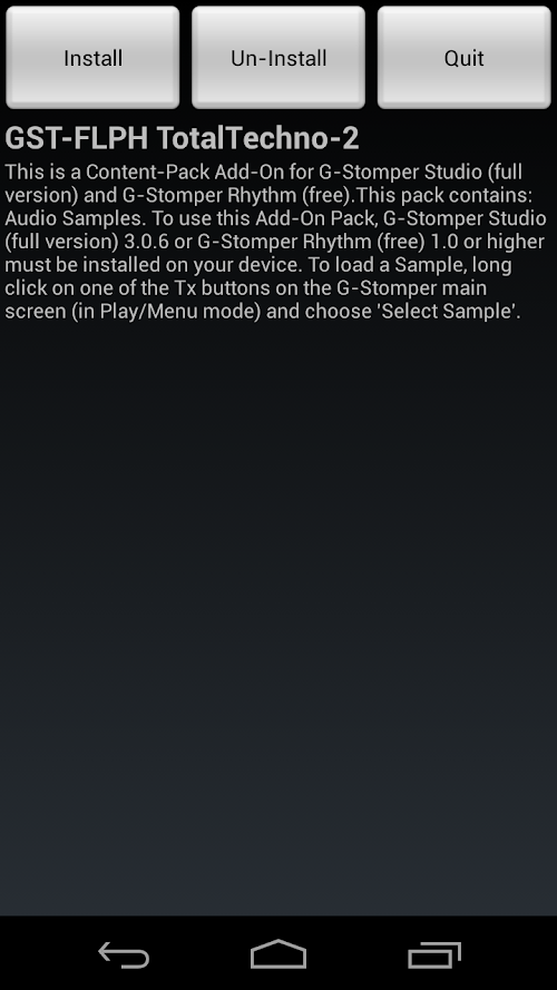 Android application GST-FLPH TotalTechno-2 screenshort