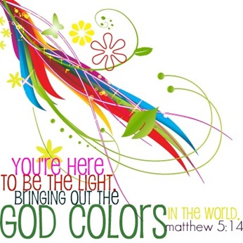 Bringing out the God-colors in the world… – ARRESTED BY GRACE